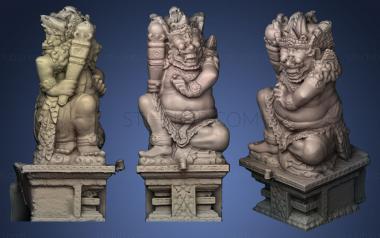 3D model Bali Statue (STL)